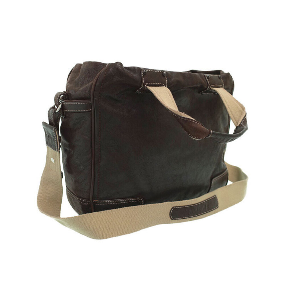 Loewe Leather Shoulder Anagram Calfskin Bag Boston